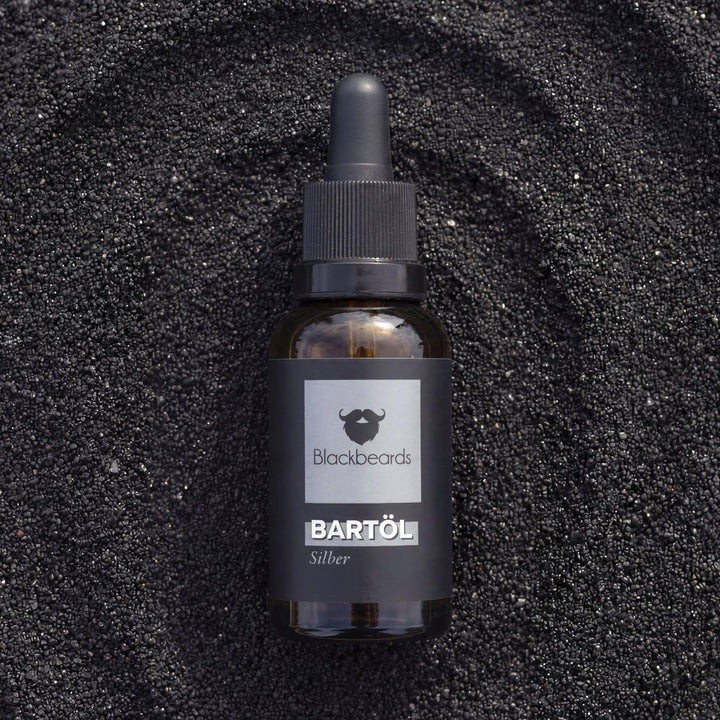 Blackbeards Bartöl Silber – Ohne Duft – Duftneutral & Parfümfrei – Bartpflege für Allergiker & empfi
