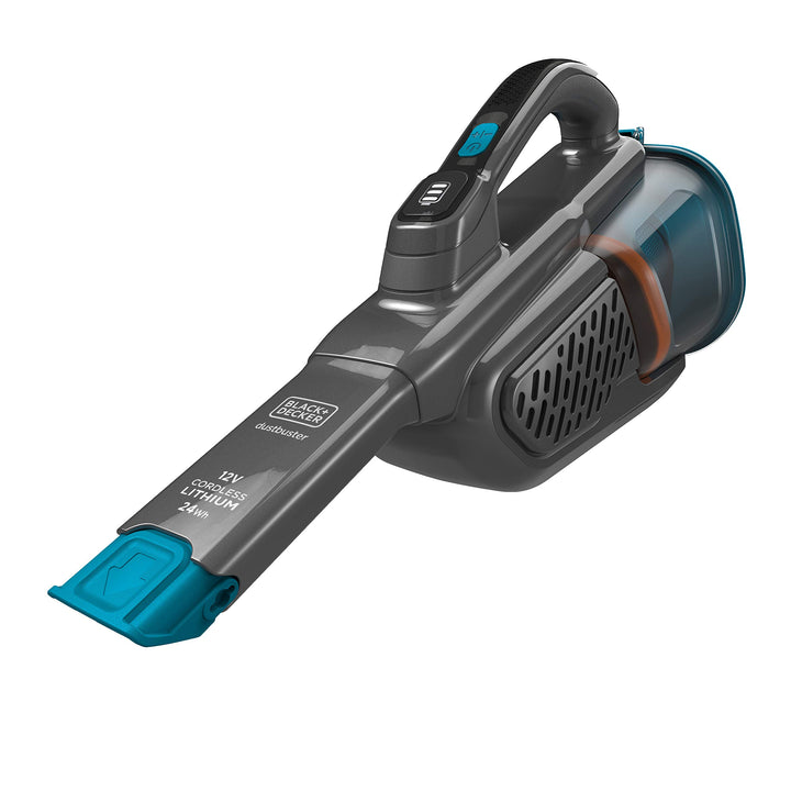 BLACK+DECKER Lithium Dustbuster BHHV320B mit Cyclonic Action – 12V, 25AW, Akku Handstaubsauger mit a