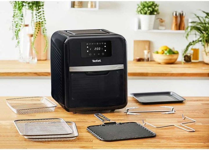 Tefal FW5018 Easy Fry Oven & Grill 9-in-1 Heissluftfritteuse | 11Liter für 6 Portionen | 7 Zubehörte