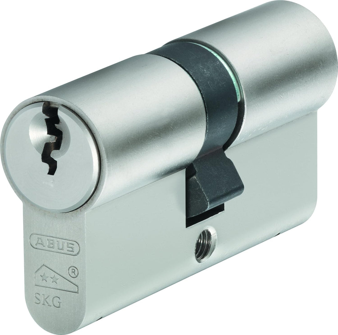 Abus E60NP Nickel Perle 35/50 Doppel-Zylinder Nickel 30/35 vs., Nickel 30/35 vs.