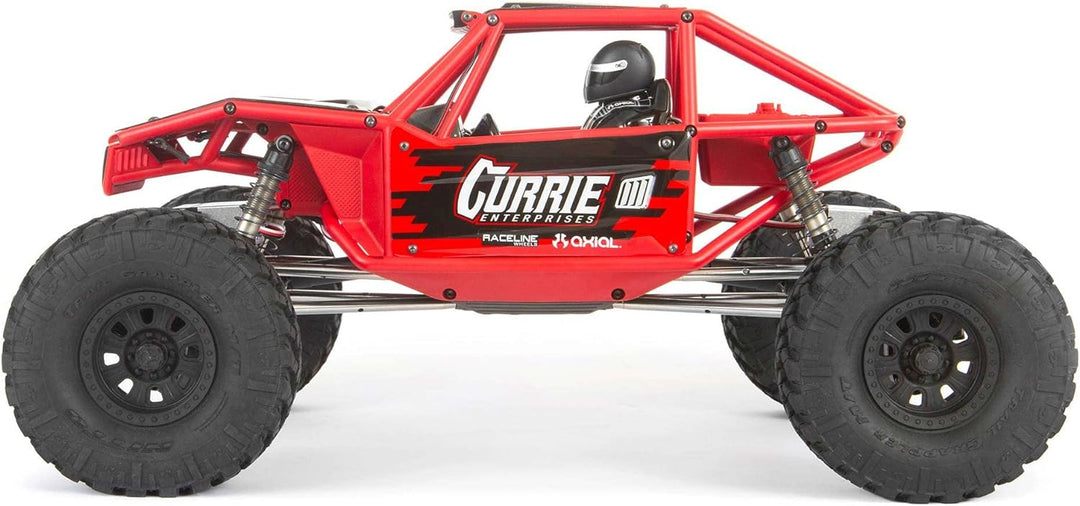 Axial Capra 1.9 4WS Unlimited Trail Buggy RTR, Red, Mehrfarbig, AXI03022