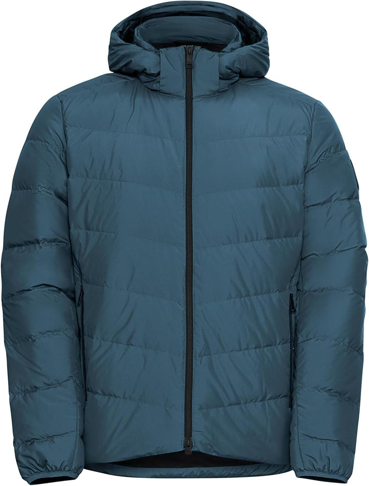Jack Wolfskin Herren Colonius Jkt M Daunenjacke S Aluminium Blue, S Aluminium Blue