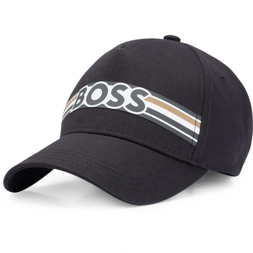 BOSS Men's Sky-Iconic Cap, Black1, ONESI