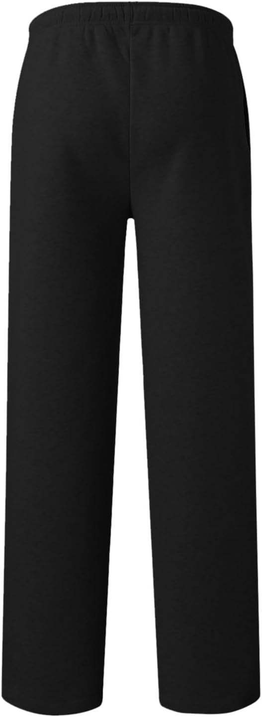 Generisch Pro Hose Damen mit Fleece-Futter, breite, gerade Beinhose, Jogginghose, Joggerhose, Workou