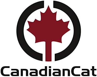 CanadianCat Company | XXL Katzenspielplatz 85 x 54 x 5,8 cm mit integrierter Kratzpappe, interaktive