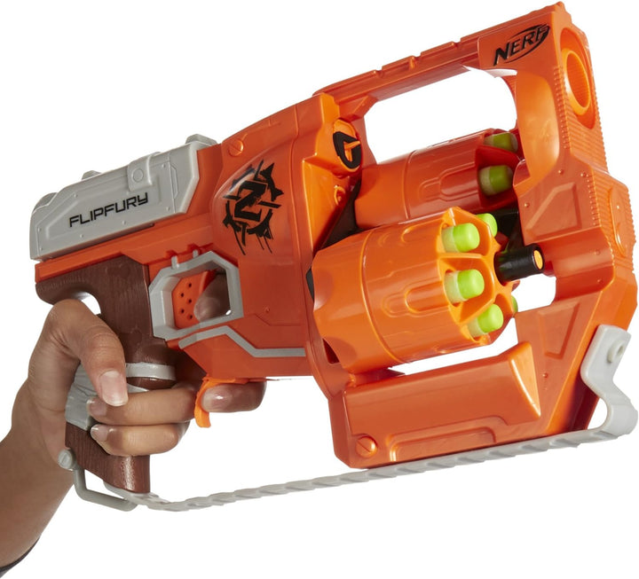 NERF Zombie Strike flipfury Blaster