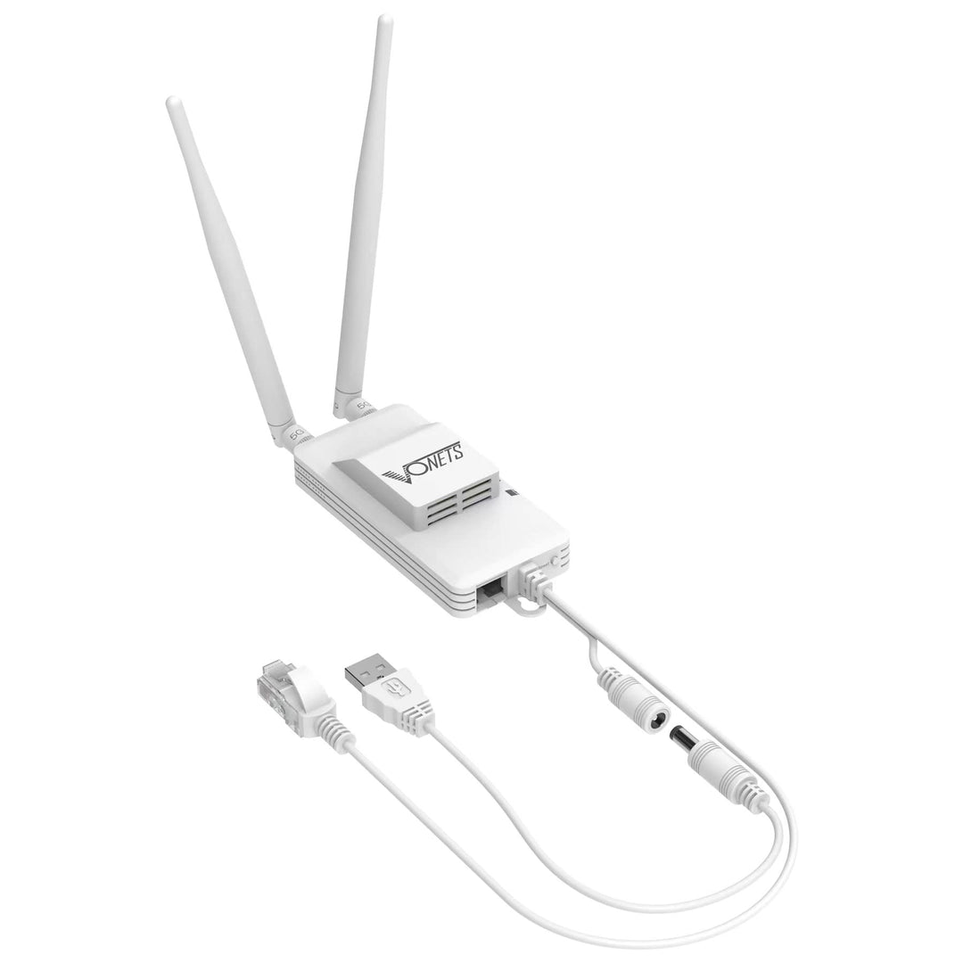 VONETS VAP11S-5G 5GHz Single-Band Industrial Mini Wi-Fi Bridge/Router, mit 2 Externen Antennens, Ist