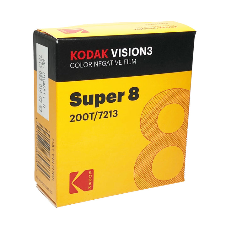 Kodak Vision3 200T 7213, 8 mm x 15 m Perf. 1R Schmalfilm Farbe negativ: 200T, Farbe negativ: 200T