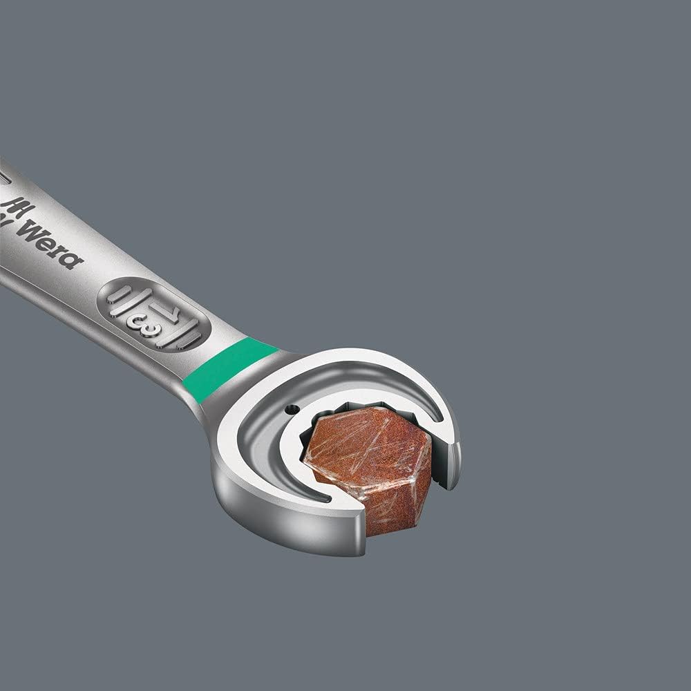 Wera 05020013001 6000 Joker 11 Set 1, Maul-Ringratschenschlüssel-Satz, metrisch, 11-teilig 11-teilig