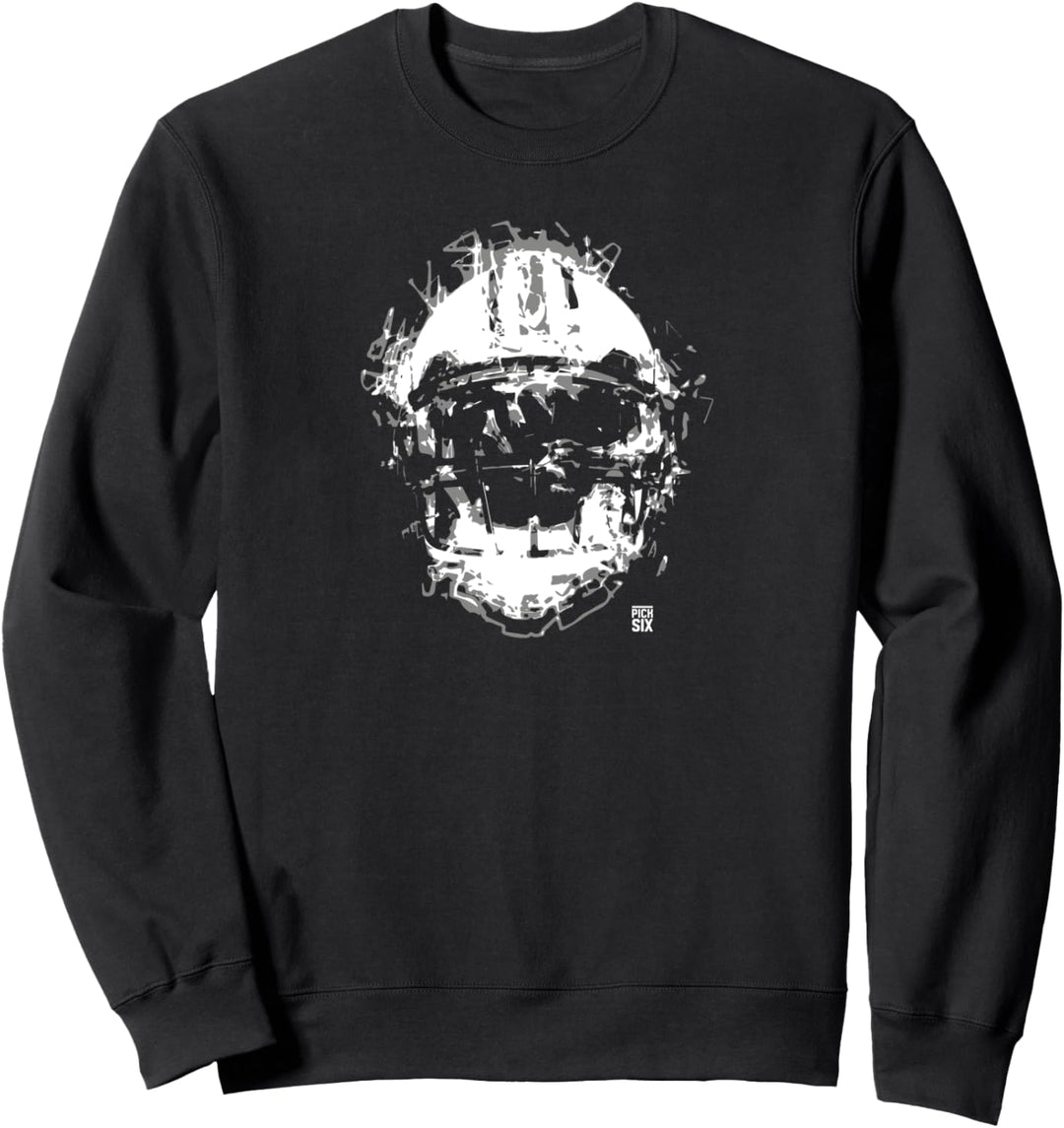 Pick Six Helmet Fragments Sweatshirt