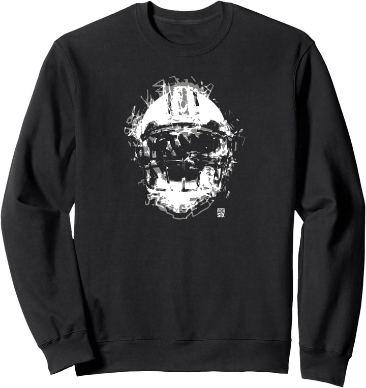 Pick Six Helmet Fragments Sweatshirt