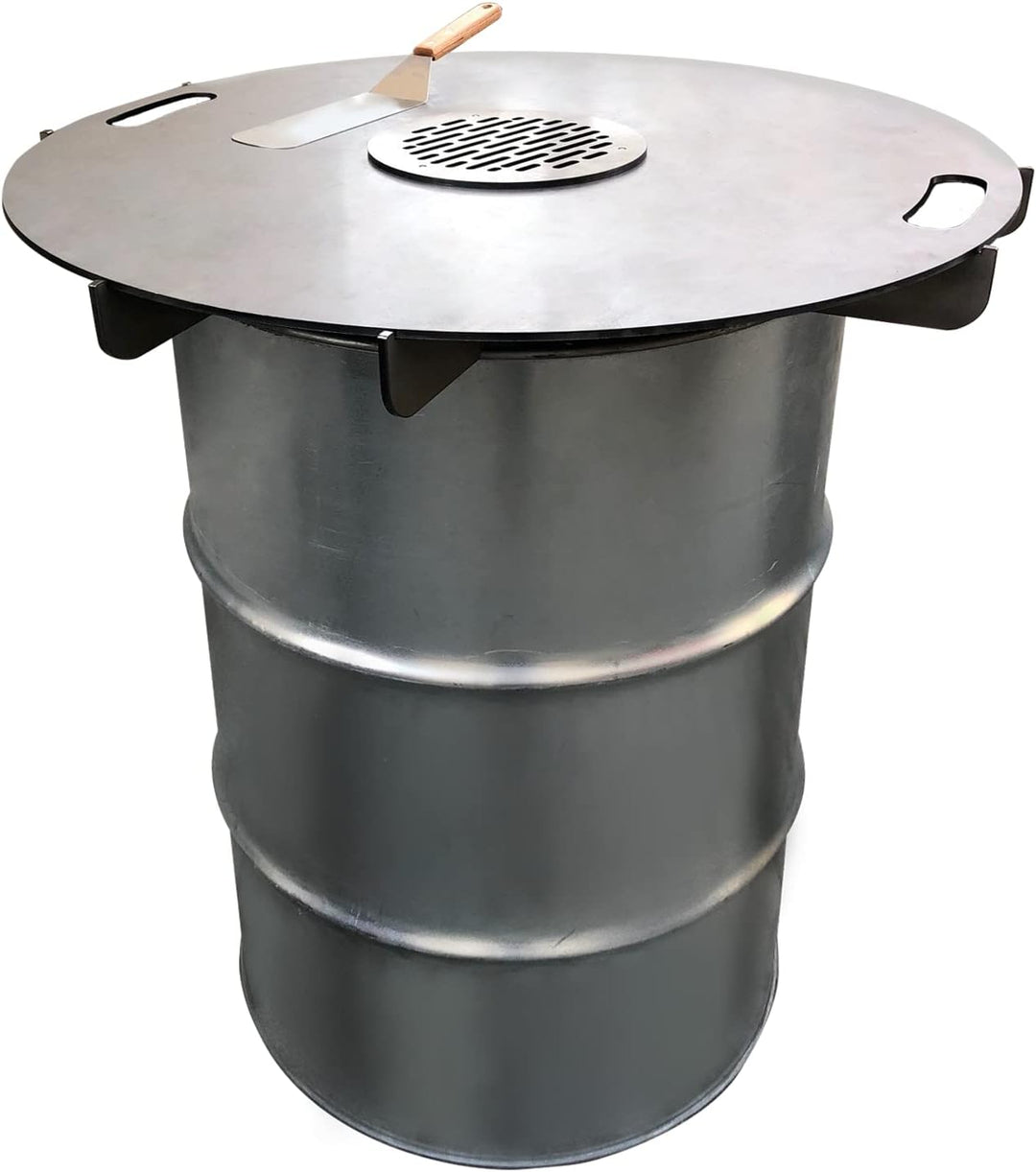 Terma Stahldesign Zubehör Grillrost 20cm für Schürloch Motiv Flamme Made in Germany, Grillrost für F