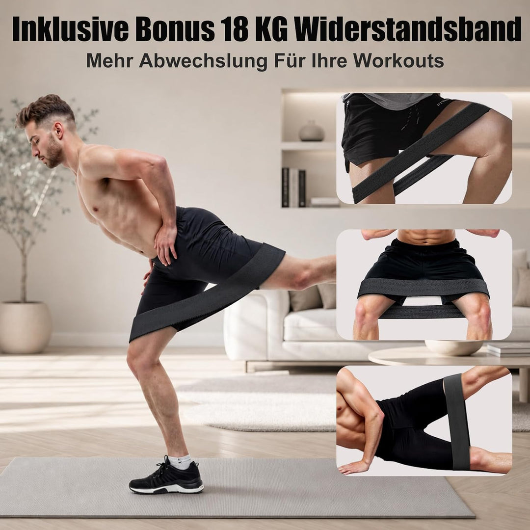 Oberschenkeltrainer 35lb Beckenboden Trainer Damen für Frau Beinpresse Po Trainer für Zuhause MäNner