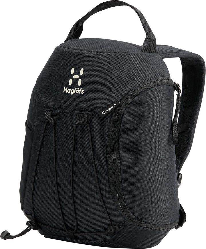 Haglöfs Unisex, Kinder Corker Junior Rucksack Einheitsgrösse 2c5- Schwarz (True Black), Einheitsgrös