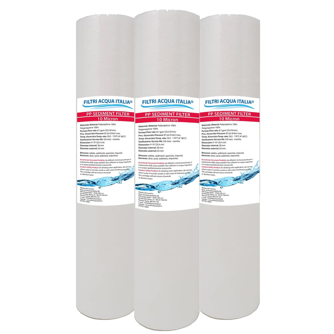 Wasserfilterkartusche 10 Mikron 10 Zoll (25,4 cm)