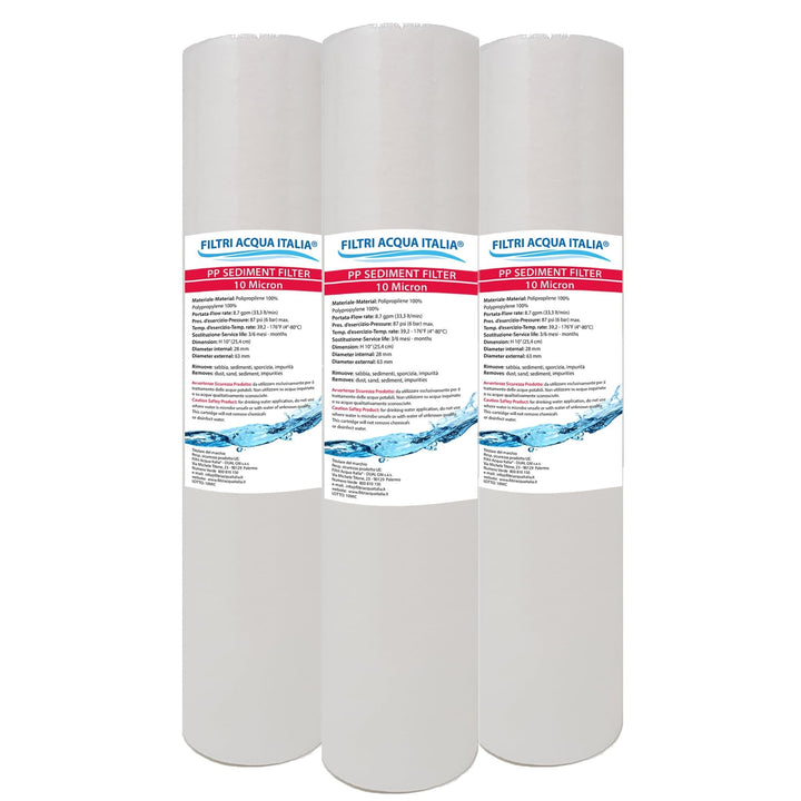 Wasserfilterkartusche 10 Mikron 10 Zoll (25,4 cm)