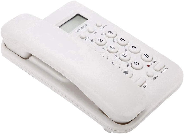 Kabelgebundenes Telefon, an der Wand Montierbare Festnetztelefone Batterie Muss Nicht Installiert We