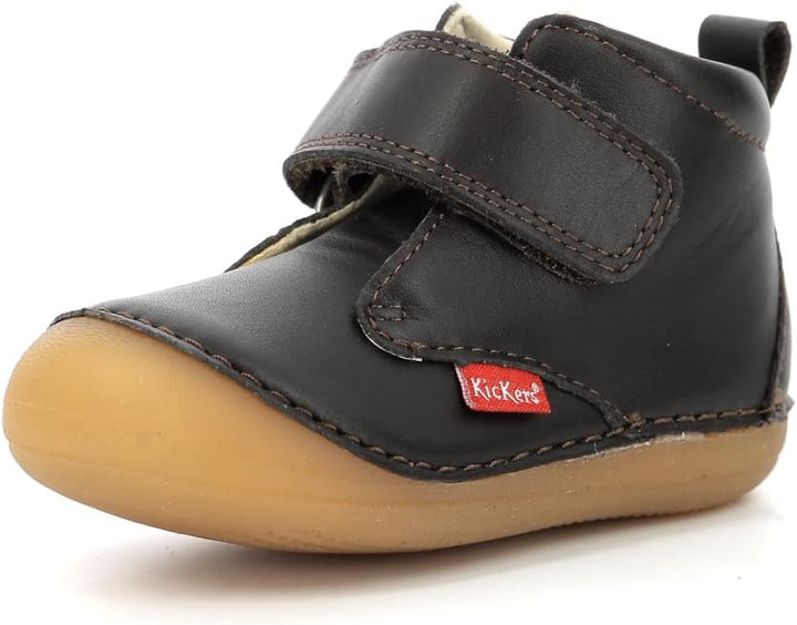 Kickers Unisex Kinder Sabio Stiefel 18 EU Marrone Marron Fonce, 18 EU Marrone Marron Fonce