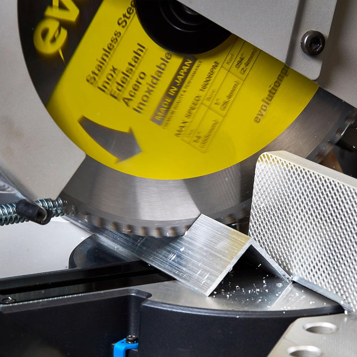 Evolution S230TCT-60CS - 230 mm Sägeblatt zum Schneiden von Edelstahl - Metall-Sägeblatt mit 60 Zähn