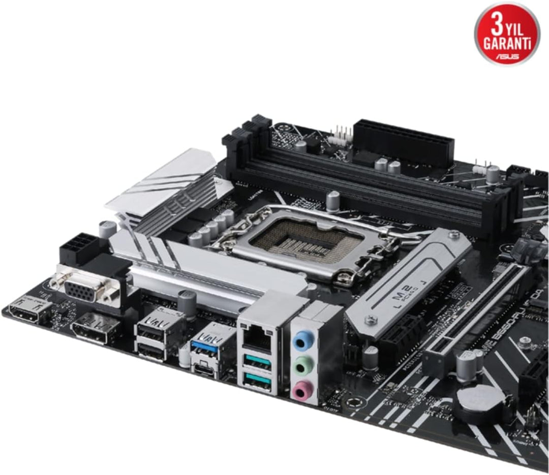 ASUS PRIME B660-PLUS D4 Gaming Mainboard Sockel Intel LGA 1700 (Intel B660, ATX, DDR4 Speicher, PCIe