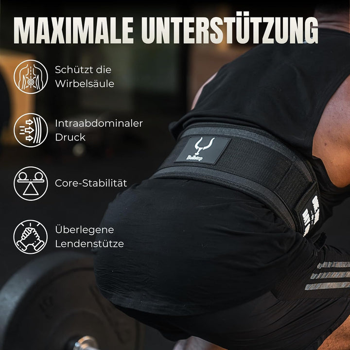 Fit Gewichthebergürtel Herren Damen | Fitnessgürtel | Weight Lifting Belt | Gym Gürtel Fitness für B