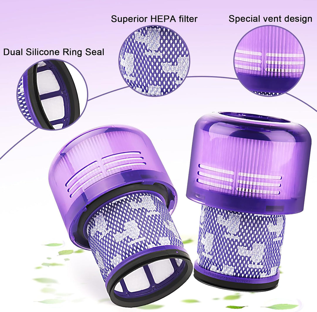 V11 Filter für Dyson, 2 Stück Filter für Dyson V15 V11 Absolute, Vakuumfilter Ersatz für Dyson V11 V