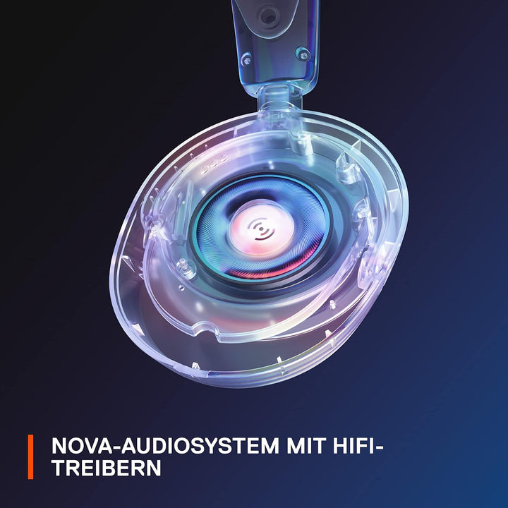SteelSeries Arctis Nova 1P - Multi-System Gaming-Headset – Hi-Fi-Treiber – 360° Surround-Sound – Mem
