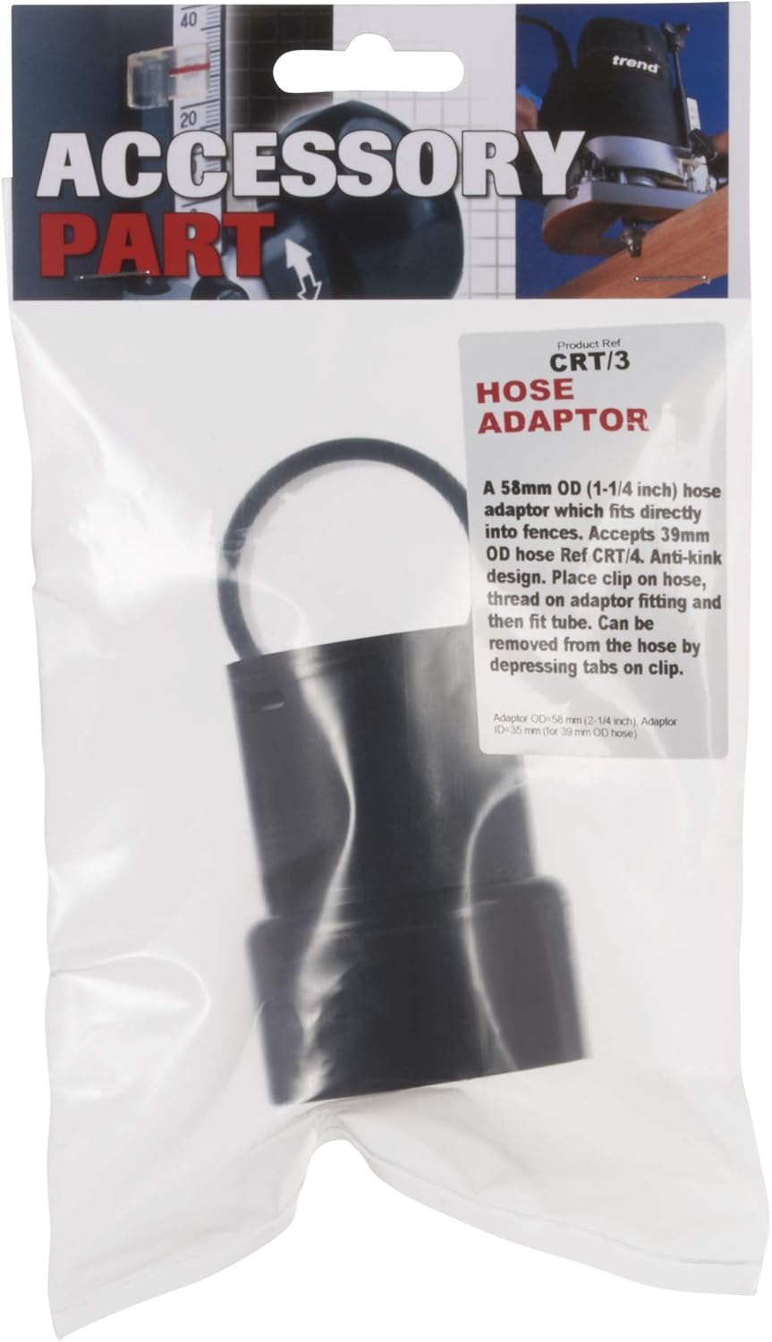 Trend Schlauchadapter, 58mm auf 39mm Konvertierung, Anti-Knick-Design, Kompatibel mit CRT/MK3, PRT,