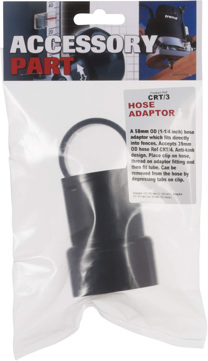 Trend Schlauchadapter, 58mm auf 39mm Konvertierung, Anti-Knick-Design, Kompatibel mit CRT/MK3, PRT,