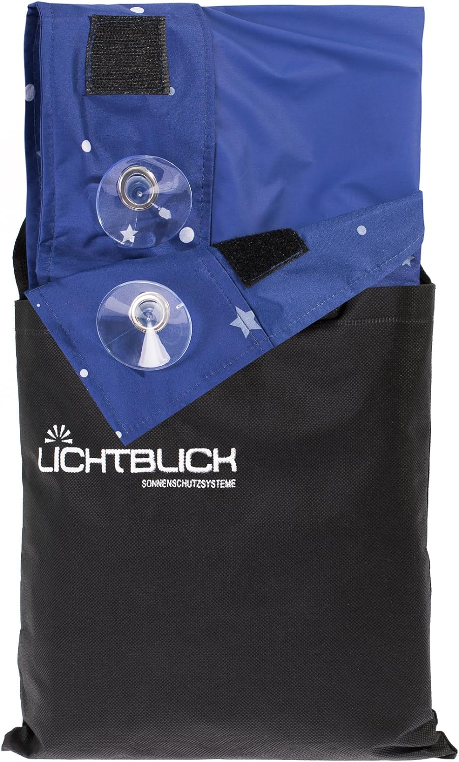 Lichtblick RRV.130.200.09 Vorhang Haftfix mit Saugnapf, Reiserollo, Verdunkelung