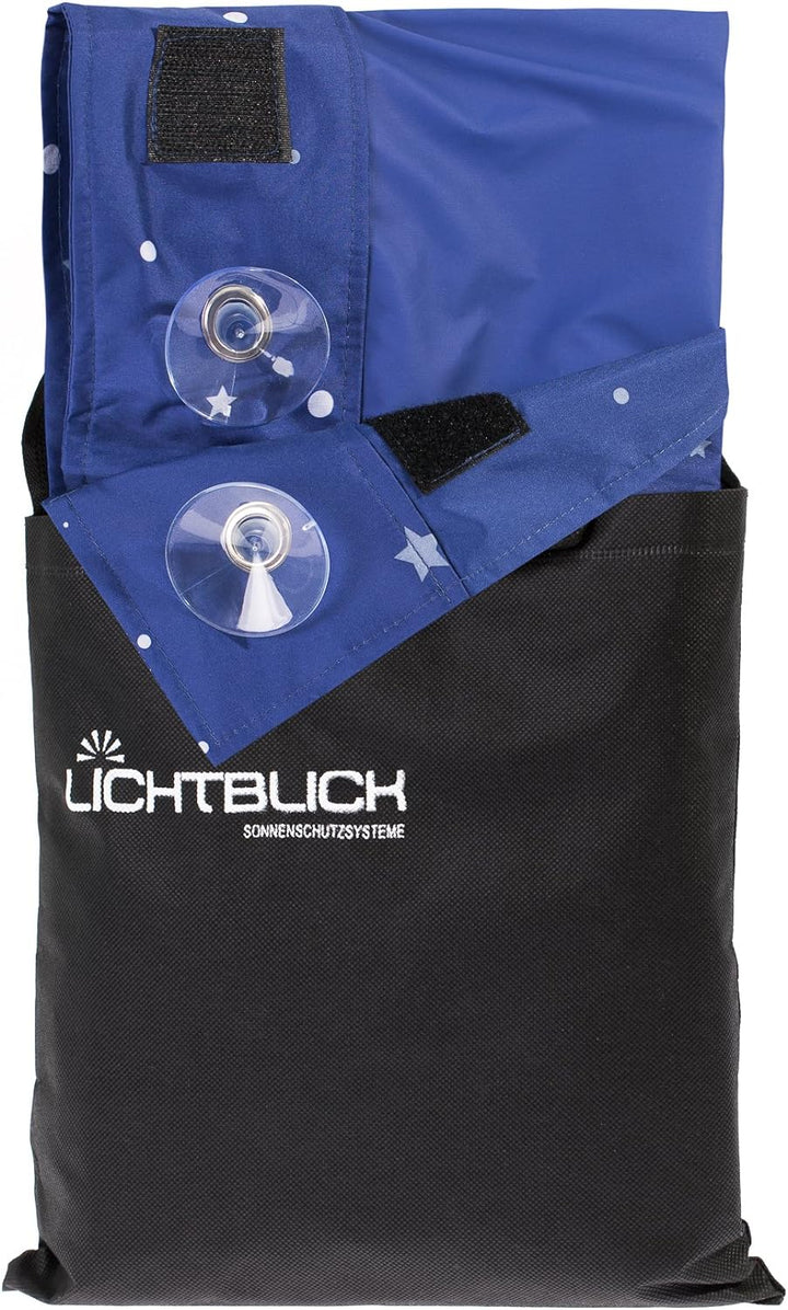Lichtblick RRV.130.200.09 Vorhang Haftfix mit Saugnapf, Reiserollo, Verdunkelung