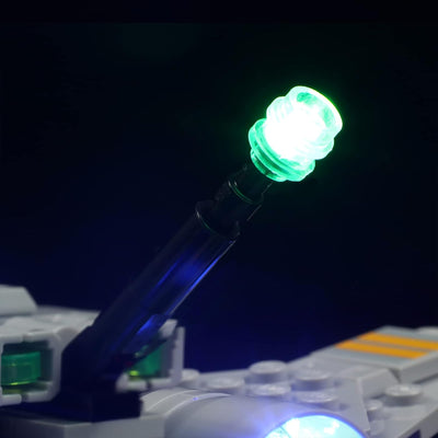 Led Licht Set für Lego Ferrix, Fernbedienung Dekorationsbeleuchtungsset für Lego 75338 Baustein Krea