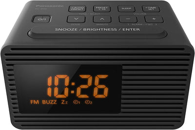 Panasonic RC-800EG-K Radiowecker (Snooze-Taste, Sleeptimer, Favoritentaste) schwarz