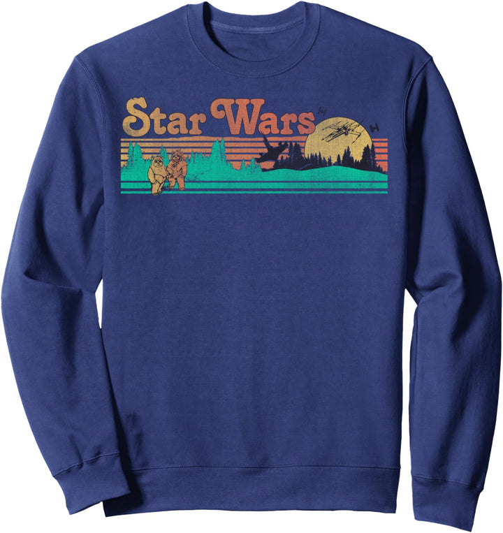 Star Wars Retro Endor Stripe Sweatshirt