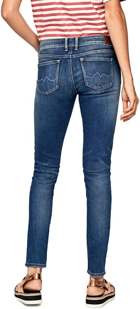 Pepe Jeans Damen Soho Jeans 27W / 30L Blue (Denim-z63), 27W / 30L Blue (Denim-z63)