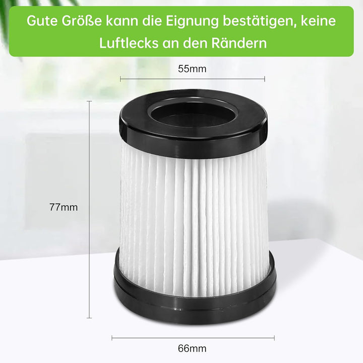 4 Stück Staubsauger HEPA Filter kompatibel mit Lubluelu 202, Ersatzteile passend für Fabuletta FSV00