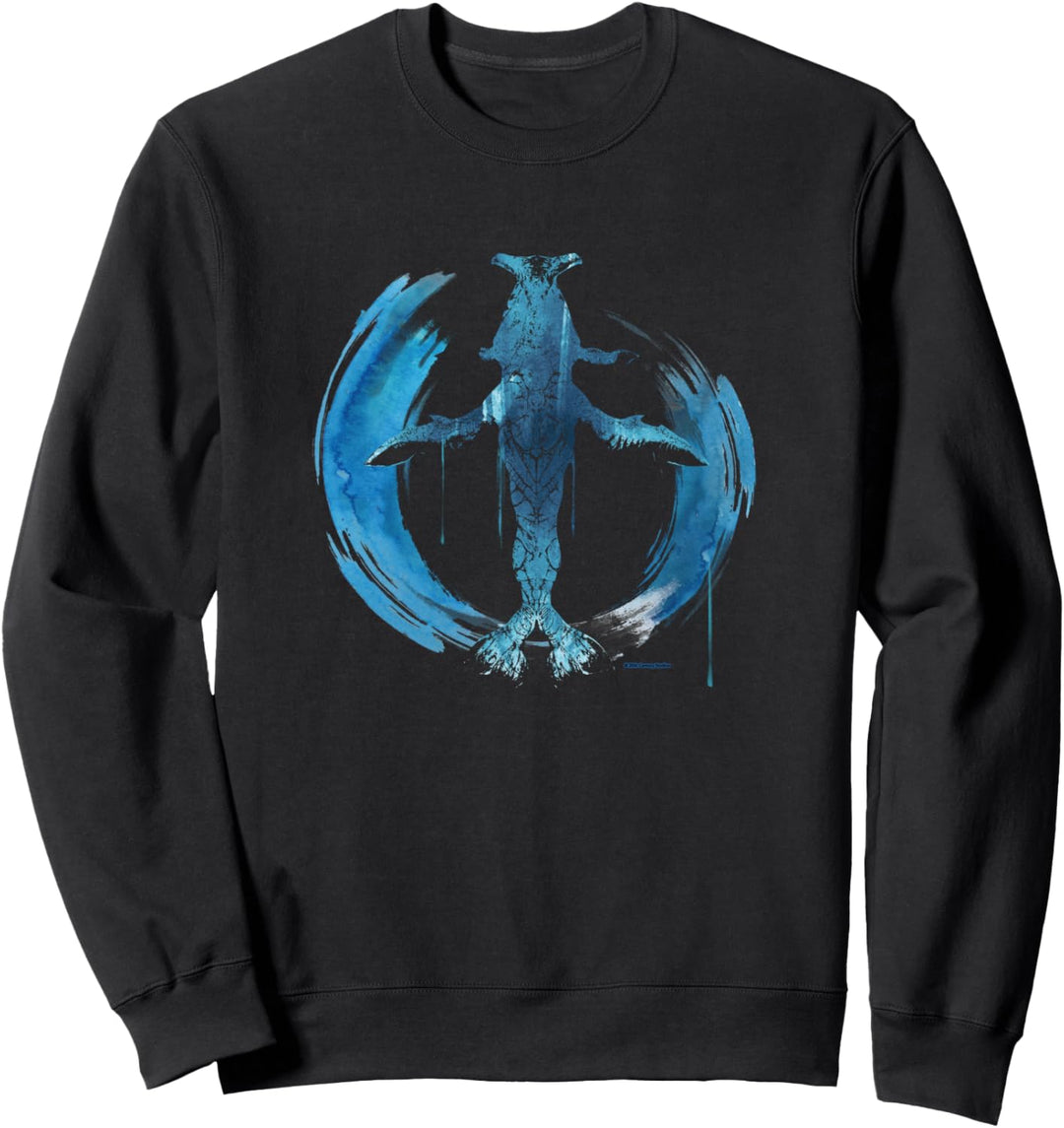 Avatar: The Way of Water Tulkun Tribal Art Circle Sweatshirt