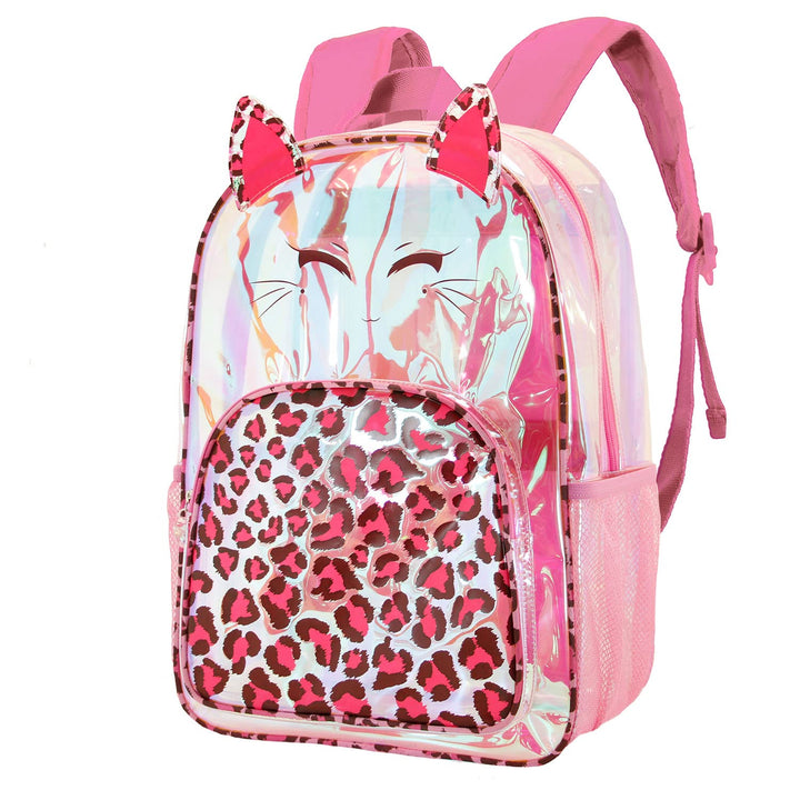 Oh My Pop! Feline-Laser Rucksack, Rosa Rosa Laser Rucksack Feline, Rosa Laser Rucksack Feline