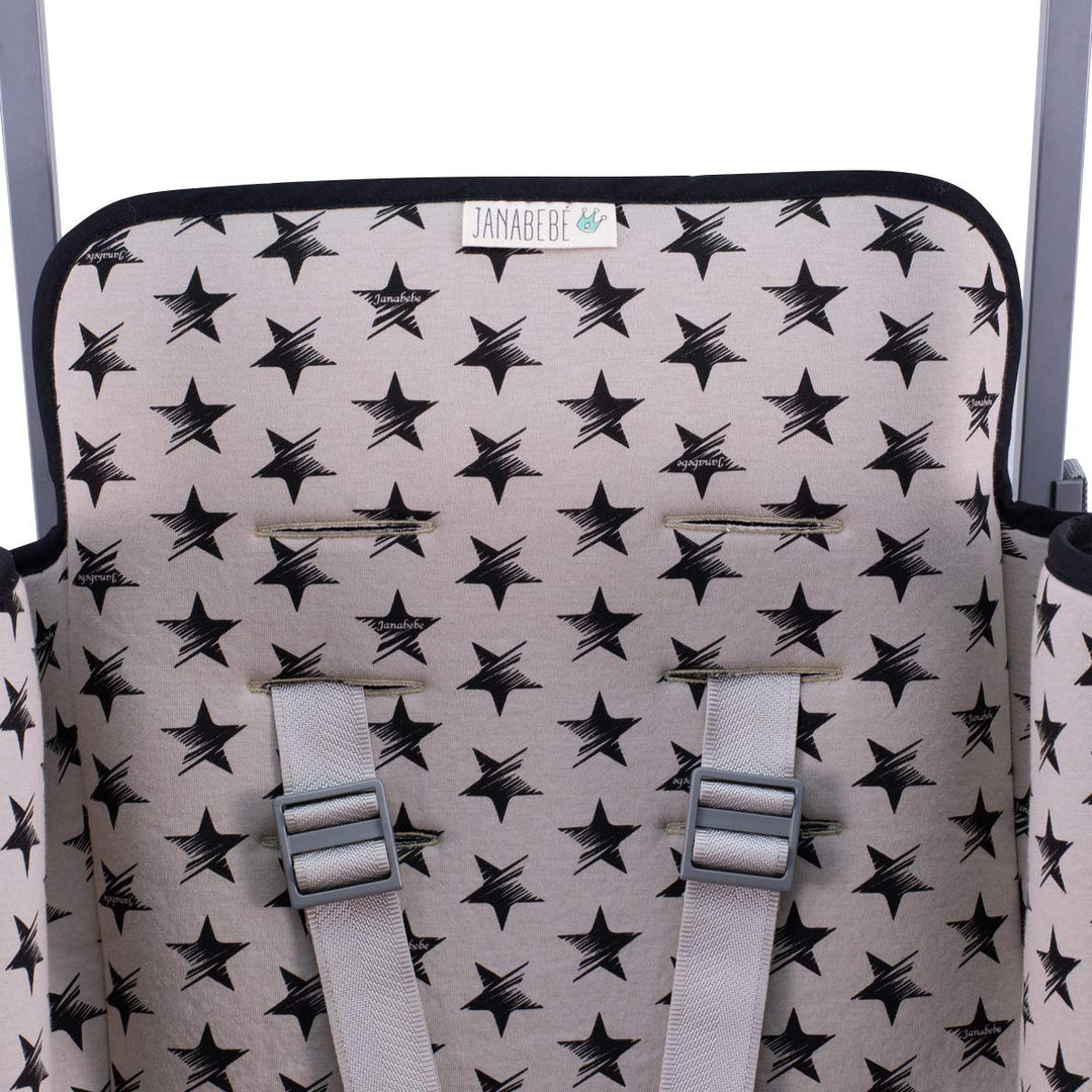 JYOKO KIDS Sitzauflage für Kinderwagen Kompatibel mit Maclaren Quest, Techno Twin, Triumph XT, 100%