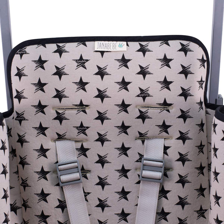 JYOKO KIDS Sitzauflage für Kinderwagen Kompatibel mit Maclaren Quest, Techno Twin, Triumph XT, 100%