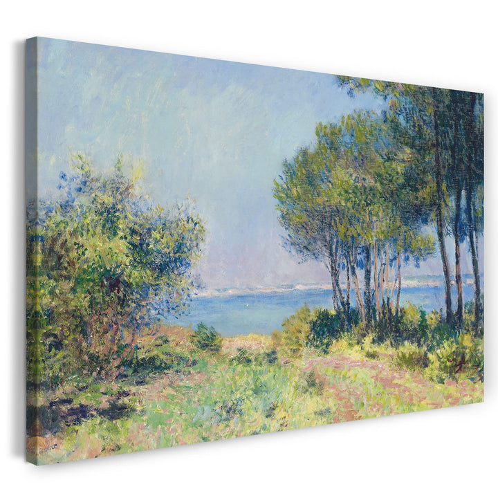 Printed Paintings Leinwand (80x60cm): Claude Monet - Die Tannen in Varengeville 80x60 cm, 80x60 cm