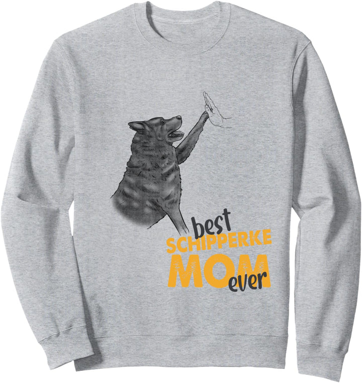 Beste Schipperke-Mama aller Zeiten Hund Schipperke Mom Sweatshirt