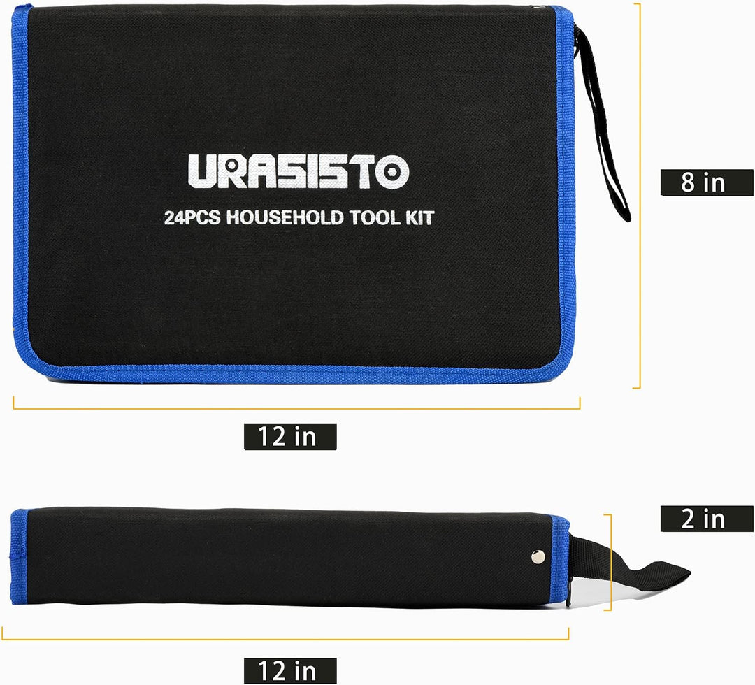 Werkzeugset Universal und Haushalts-Werkzeugkoffer 24-teilig Werkzeugsatz Mechaniker, perfekt für le