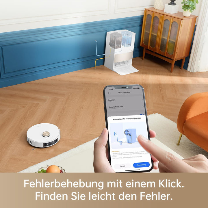 dreame Wasseranschluss-Kit für automatisches Nachfüllen und Entleeren für L20 Ultra/L20 Ultra Comple