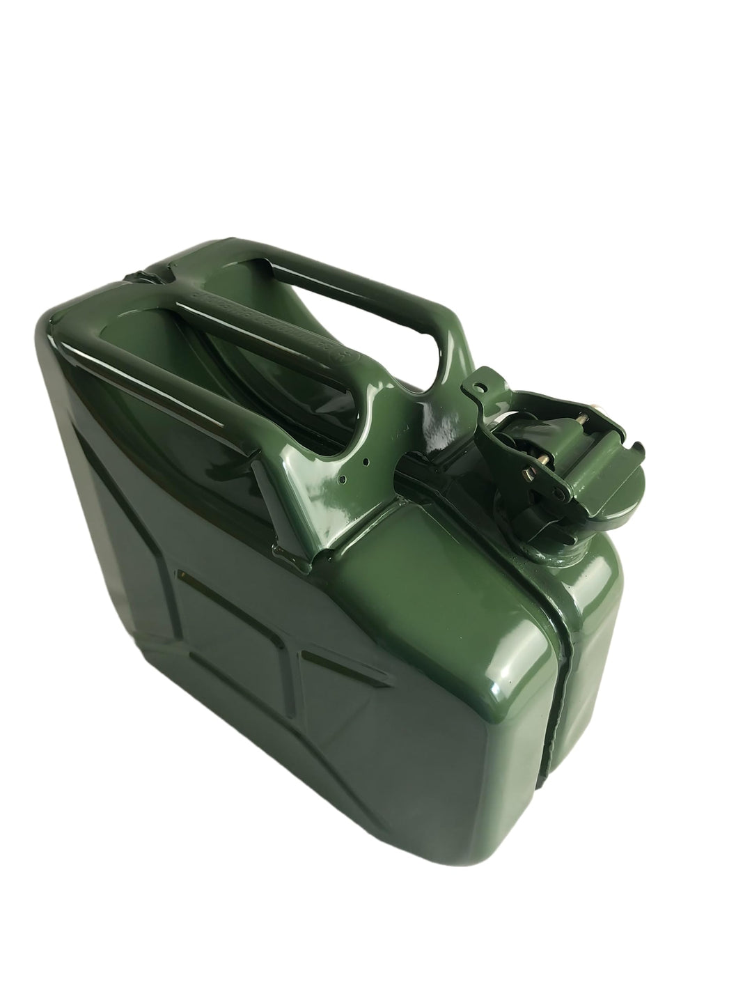 HP-Autozubehör 10117 10l Stahlblech Kraftstoff Kanister Grün, 10l Stahlblech Kraftstoff Kanister