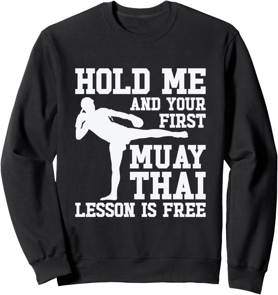 Muay Thai Coach Kickboxen Lehrer Kampfsport Sweatshirt