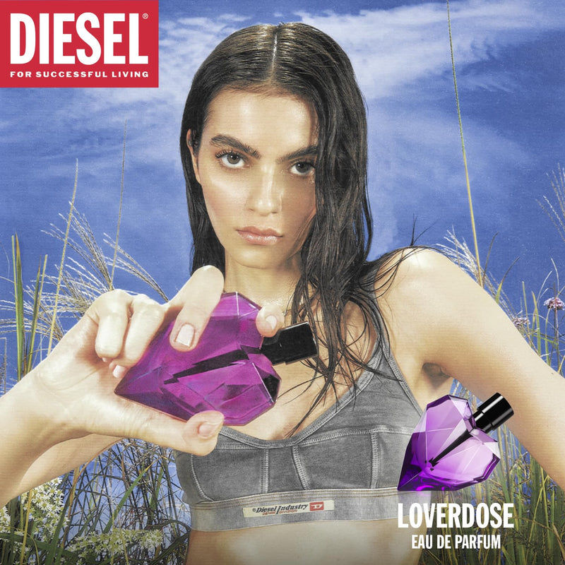 Diesel Loverdose Parfüm für Damen | Eau de Parfum Spray | Langanhaltend | Orientalisch-blumiger Frau