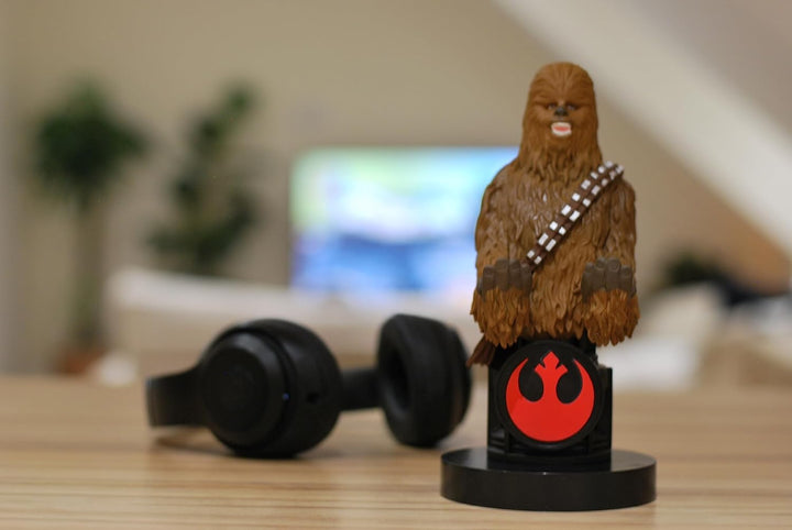 Cableguys - Star Wars Chewbacca Gaming Accessories Holder &amp; Phone Holder for Most Controller (Xbox,