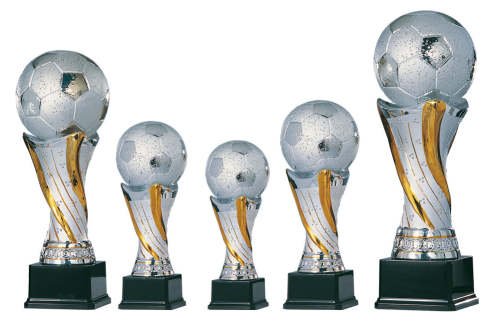 S.B.J - Sportland.de edler Fussballpokal aus Keramik Grösse 32 cm