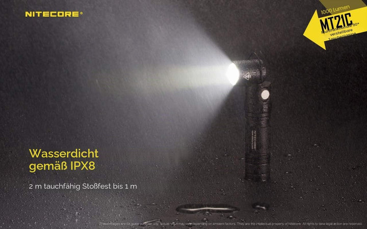 Nitecore Mt21c Taschenlampe, Schwarz, Nicht zutreffend Single, Single
